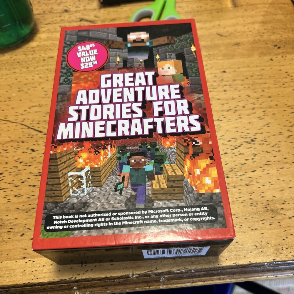 Great‎ Adventure Stories for Minecrafters - 6 Books Box Set Series in Box